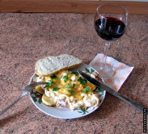 Мясо по-французски